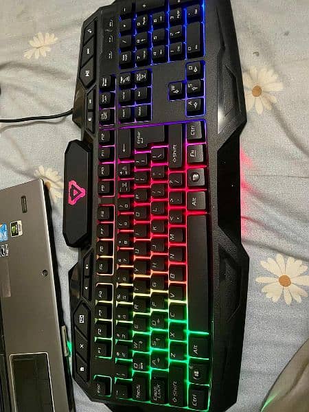 laser RGB gaming keyboard 2