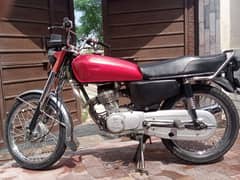 CG 125 USED CONDITION. . URGENT SALE. . . RED. . . . 2008