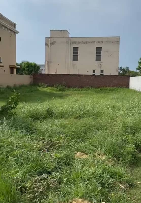 3 Side Covered -1 Kanal Top Location Plot No- 47 Block G Phase 6 DHA Lahore For Urgent Sale 0