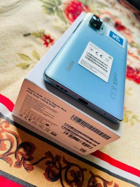 redmi Note 10 Pro 8/128 GB PTA approved for sale 03252452771 2