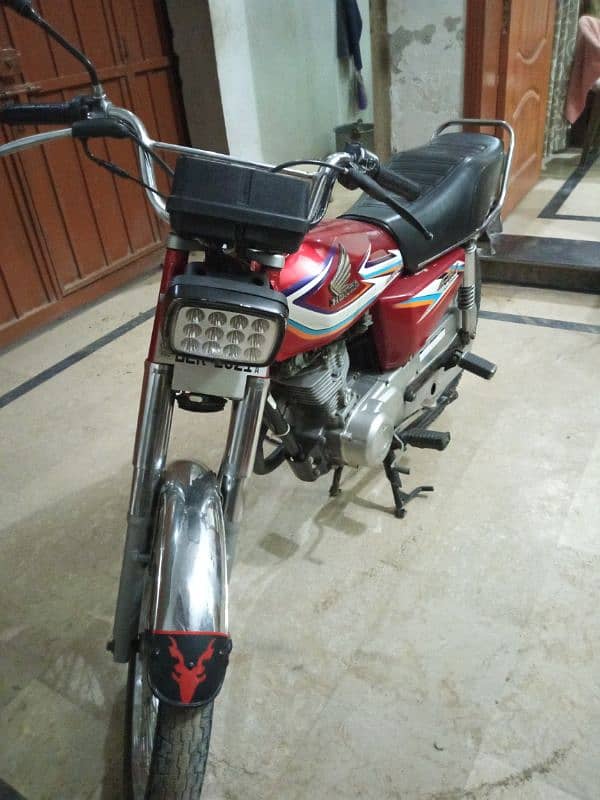 Honda CG 125, 2016 model 2