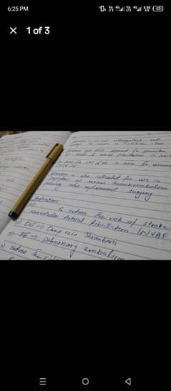 handwriting Assignment work