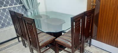 Dinning Table with 6 chairs 0