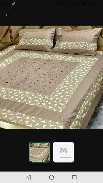 3 pcs bedsheet cotton sotton 3