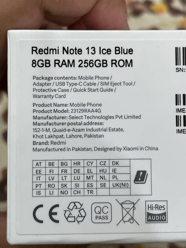 Redmi note 13 0