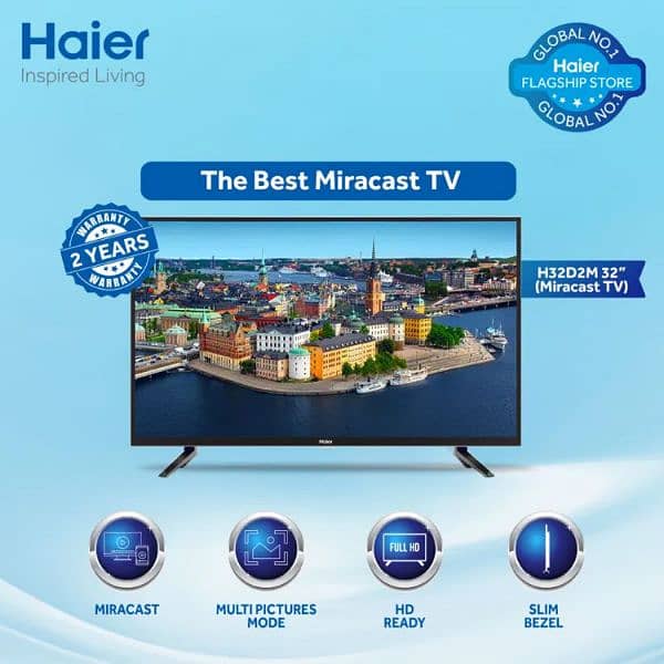 Haier 32 " Miracast HD LED 2