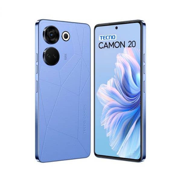 Tecno Camon 20 (8+8GB Ram 256GB Storage) 10/10 FingerPrint in Display 8