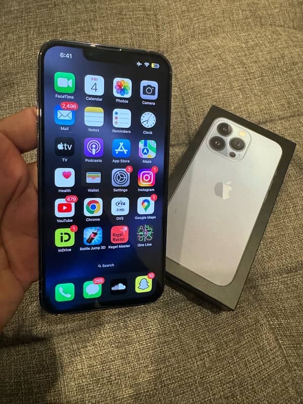 i phone 13 Pro 256GB PTA approved 0