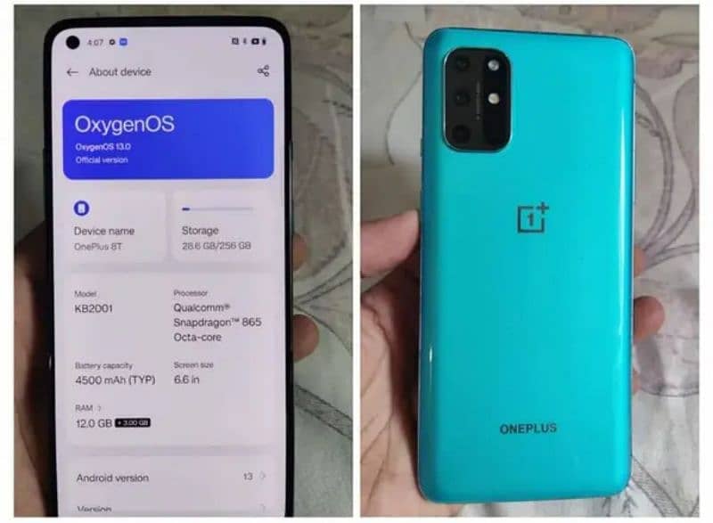 OnePlus 8t 12/256 1