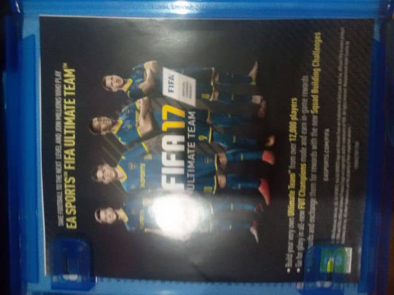 FIFA 17 DELUXE EDITION PS4 AND PRO VERSION DVD DISC 5