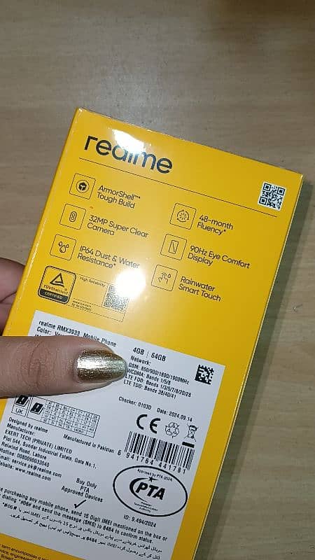 REALME NOTE 60 BOX PACK 4 64 GB 2