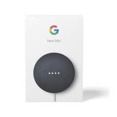 Google Nest Mini (2nd Gen) with Google Assistants like Amazon Alexa