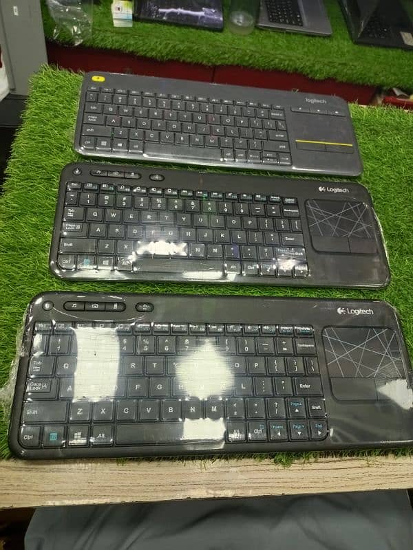 logitech k400+ k400r touchpad keyboard 0