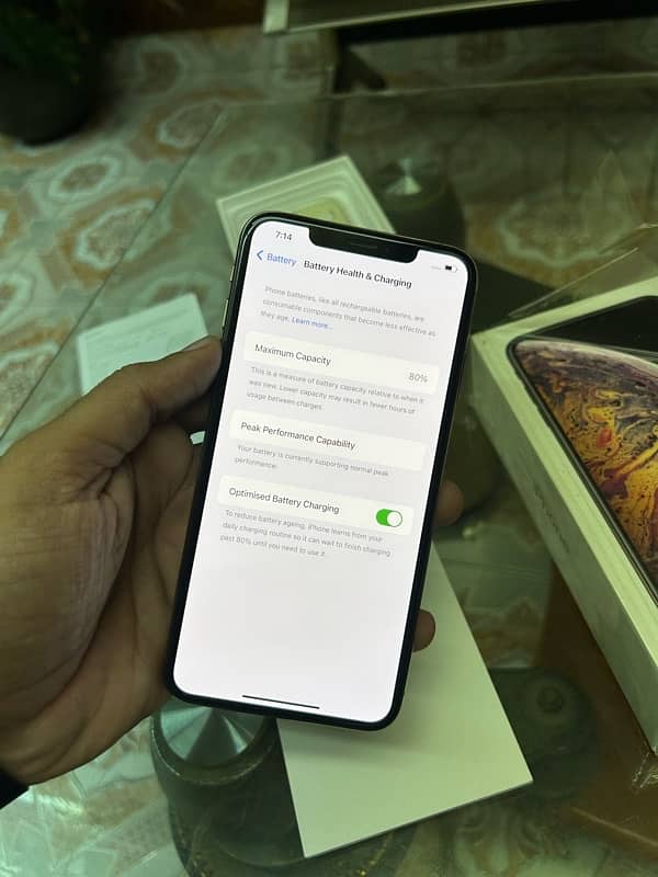 IPHONE XS MAX 512 GB PTA APPROVED 4