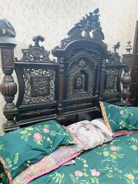 pute chinyoti wood bed 4