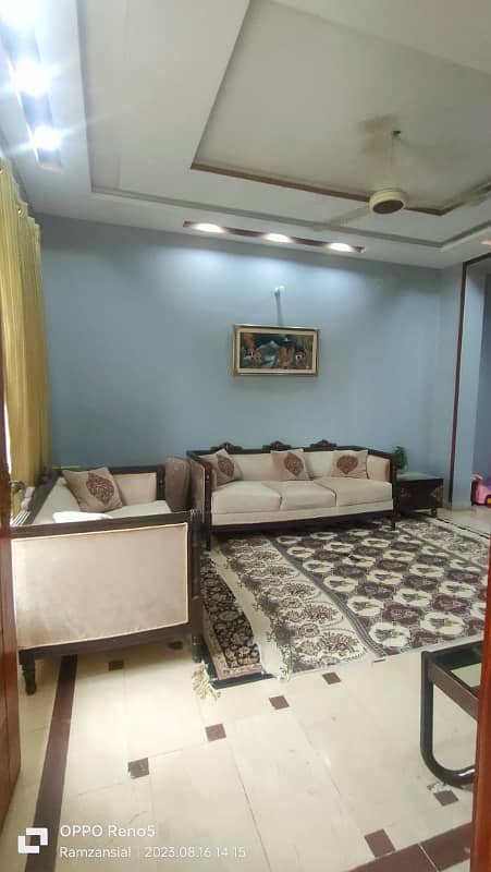 LOWER LOCK IDEAL LOCATION 1 KANAL FIRST FLOOR AVAILABLE FOR RENT IN PIA HOUSING SOCIETY 7