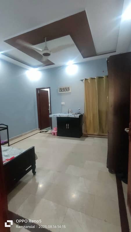 LOWER LOCK IDEAL LOCATION 1 KANAL FIRST FLOOR AVAILABLE FOR RENT IN PIA HOUSING SOCIETY 11