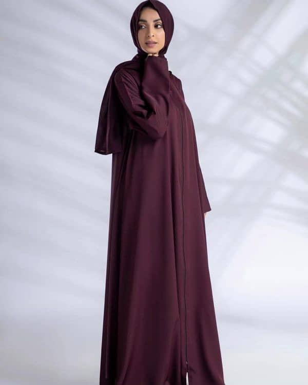 Zip abaya 3