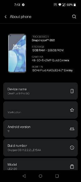 oneplus 9 pro 5g global with  Colling fan and original 65 Watt charger 10