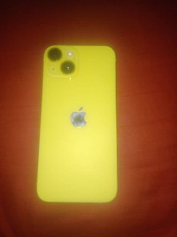 iPhone 14 10/10 condition yellow colour 128gb Jv available for sale 0