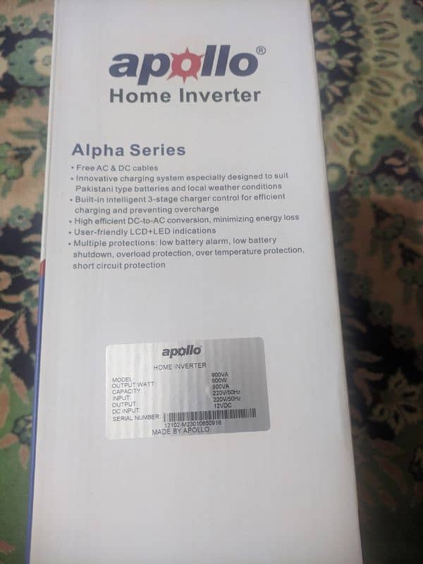 Apollo UPS 900W in Warranty 1