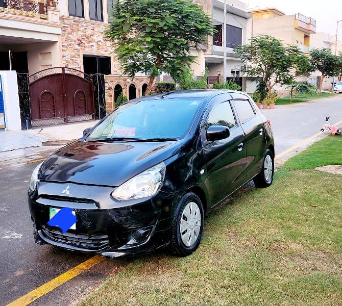 Mitsubishi Mirage 2012 model , registered 2015 2