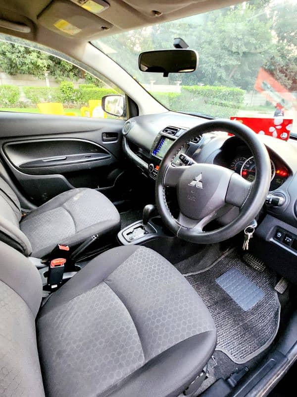 Mitsubishi Mirage 2012 model , registered 2015 3