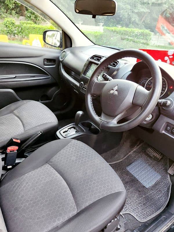 Mitsubishi Mirage 2012 model , registered 2015 6