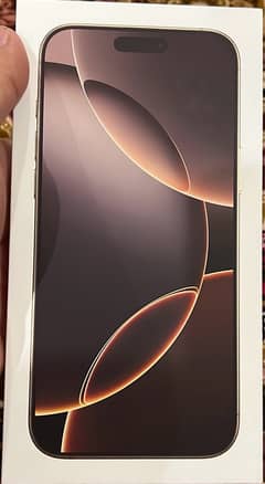 i phone 16 Pro 256 GB LLA desert titanium .