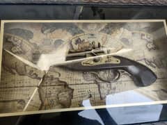 antique piece/WW2 pistol/antique wall hanging/rare showpiece 0