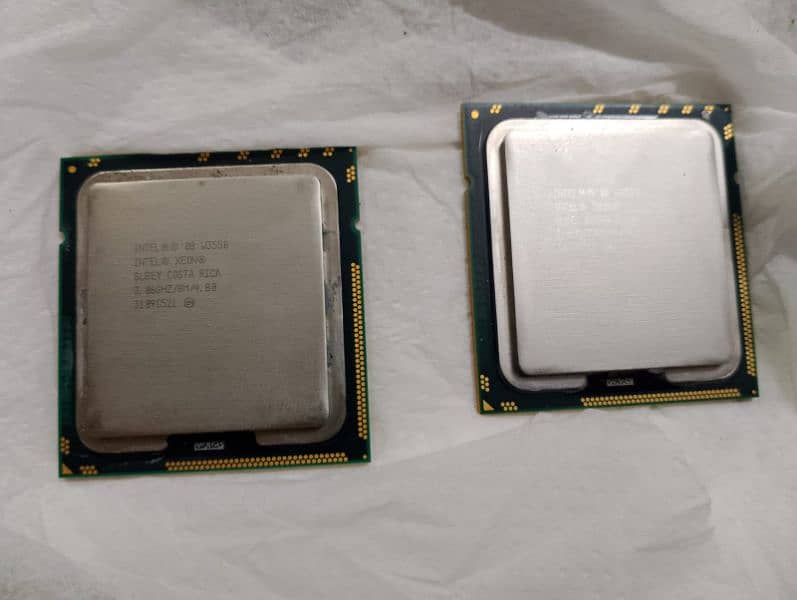 Intel xeon W3550 2 proccesers 0