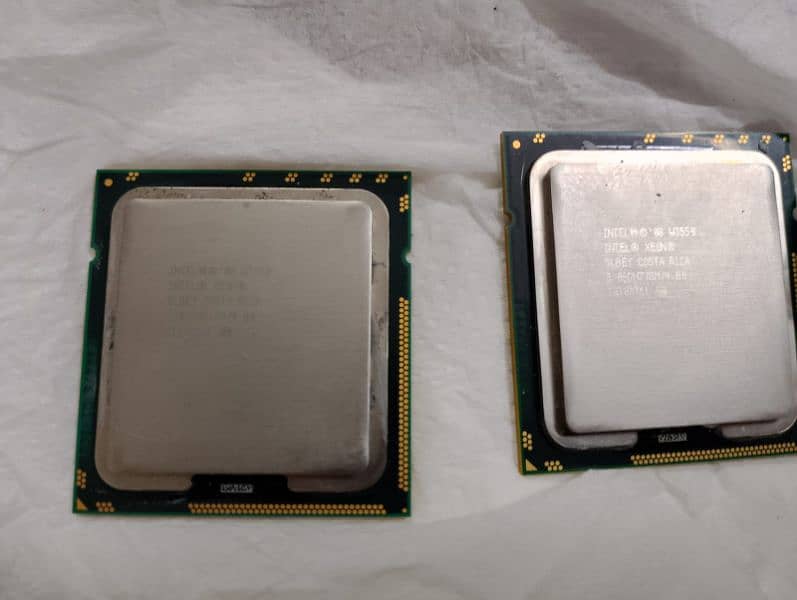 Intel xeon W3550 2 proccesers 1