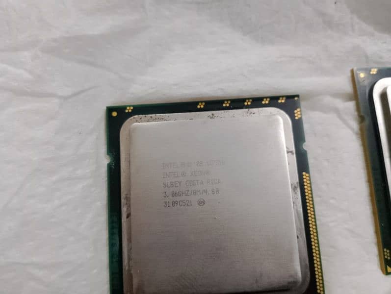 Intel xeon W3550 2 proccesers 3