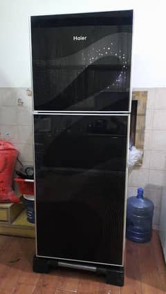 Haier fridge glass door wali big size