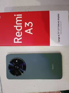 Redmi A3 4/128 scratchless complete box