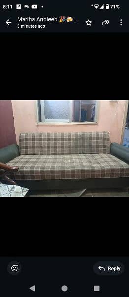 sofa cum bed 8/10 0