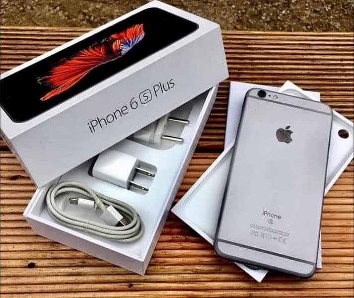 iphone 6S plus 128GB with full box 0