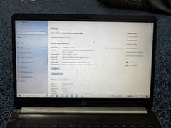 HP laptop AMD A9 model