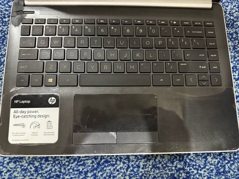 HP laptop AMD A9 model 7