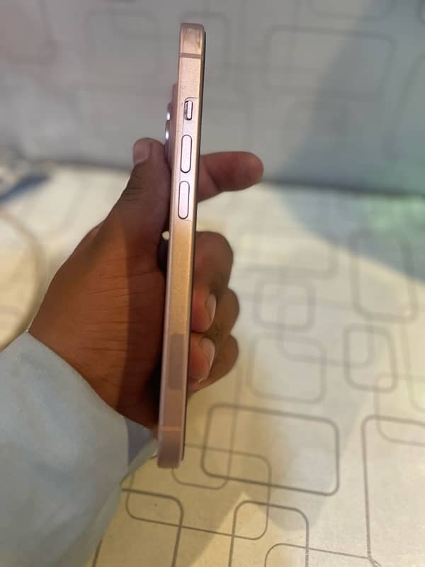 iPhone 15 baby pink colour condition 10/10 jv non pta 6