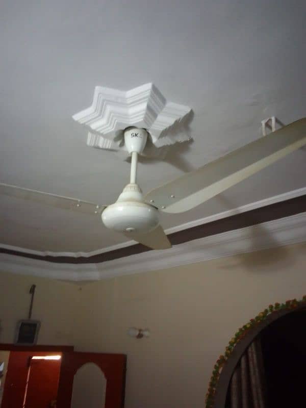 5 celling  fan, 2 wall fan, 1 pedestal fan, 1 tea table (urgent sale) 0