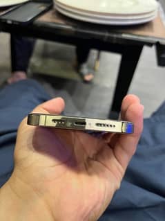 14 pro max. Physical + E, 256GB, 87% health. Gold Colour. PTA Approved