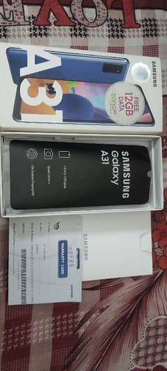 Samsung. A31 10/10. ok mukamal box k Sath 4/128