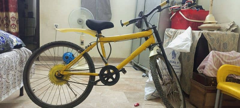 Yellow bicycle             Contact 03155678357 3