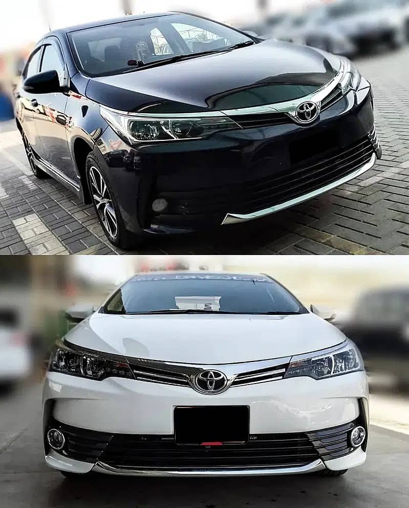 BUMPER TOYOTA COROLLA UPLIFT/FACE LIFT CONVERT ALTIS  X 2024 2