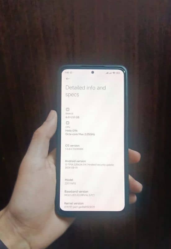 Redmi note 11 pro PTA APPROVED 9