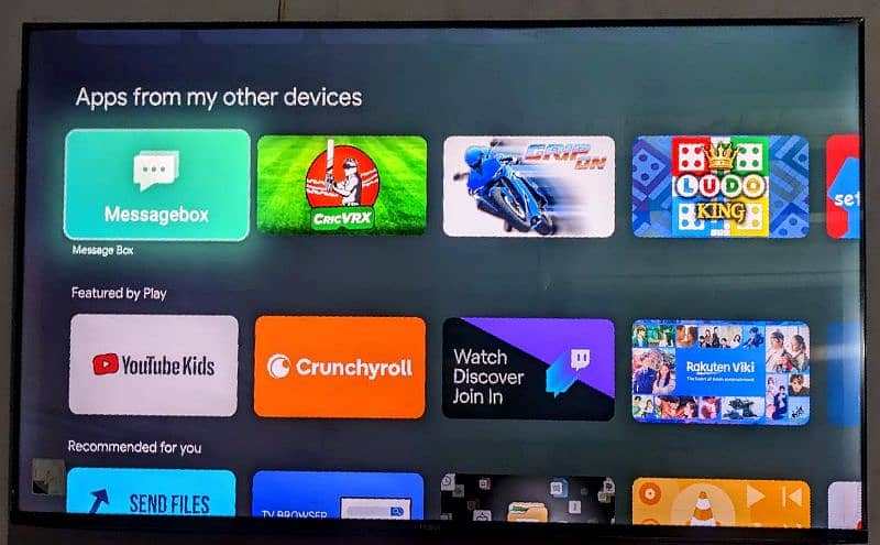 Haier 55 inch google tv 4k android new 10