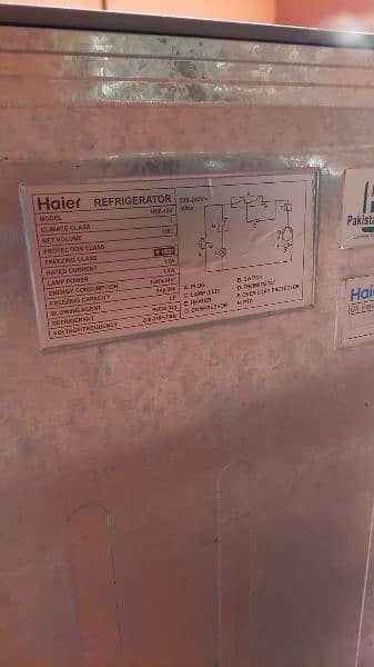 Haier refrigerator double door fridge 1