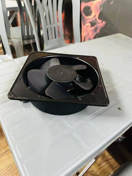 Velox 220V 100% pure Copper Wire Metal Exhaust Panel Fan/Cooling Fan. 0