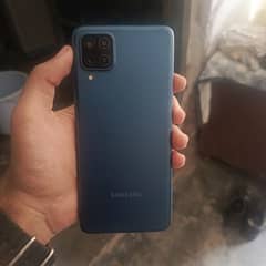 Samsung Galaxy A12 with box 4gb 64gb only  panel change